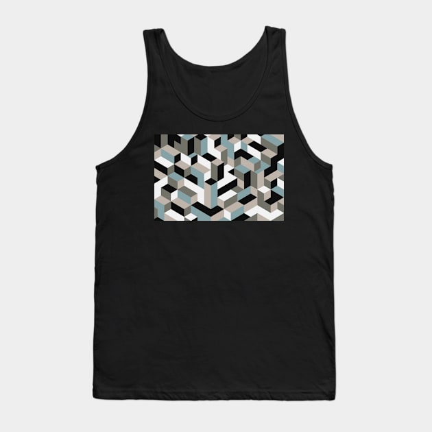 Pattern Geometric Tank Top by diiiana